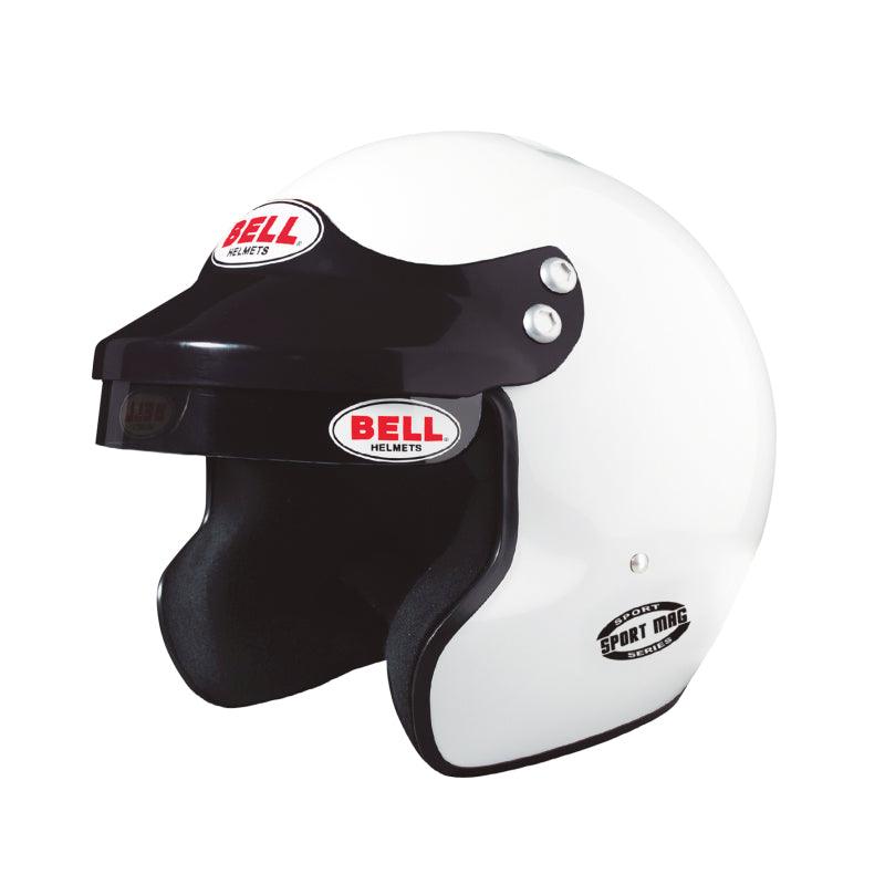 Bell Sport Mag SA2020 V15 Brus Helmet - Size 61+ (White) - Attacking the Clock Racing
