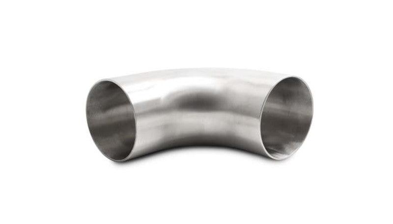 Vibrant 3.0in OD 4.33in Tangent Length T304 SS 90 Deg Mandrel Bend w/Extended Leg Length - Attacking the Clock Racing