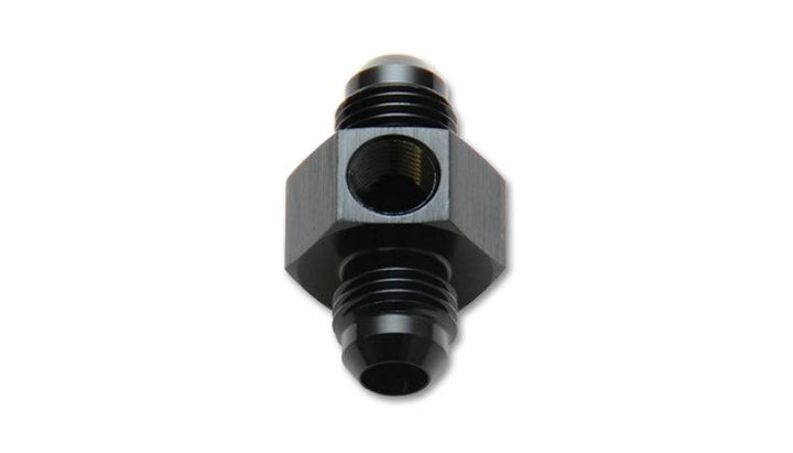 Vibrant -4AN Male Union Adapter Fitting w/ 1/8in NPT Port - Attacking the Clock Racing