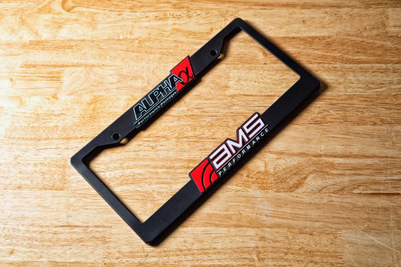 AMS Performance AMS / Alpha License Plate Frame - Attacking the Clock Racing