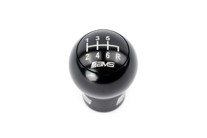 AMS Performance Subaru WRX/STi 6-Speed Billet Shift Knob (Incl Red, Black, & Gunmetal Cap) - Attacking the Clock Racing