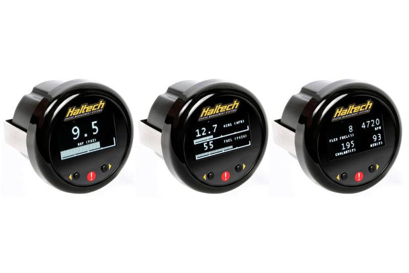 Haltech OLED 2in/52mm CAN Gauge - Attacking the Clock Racing