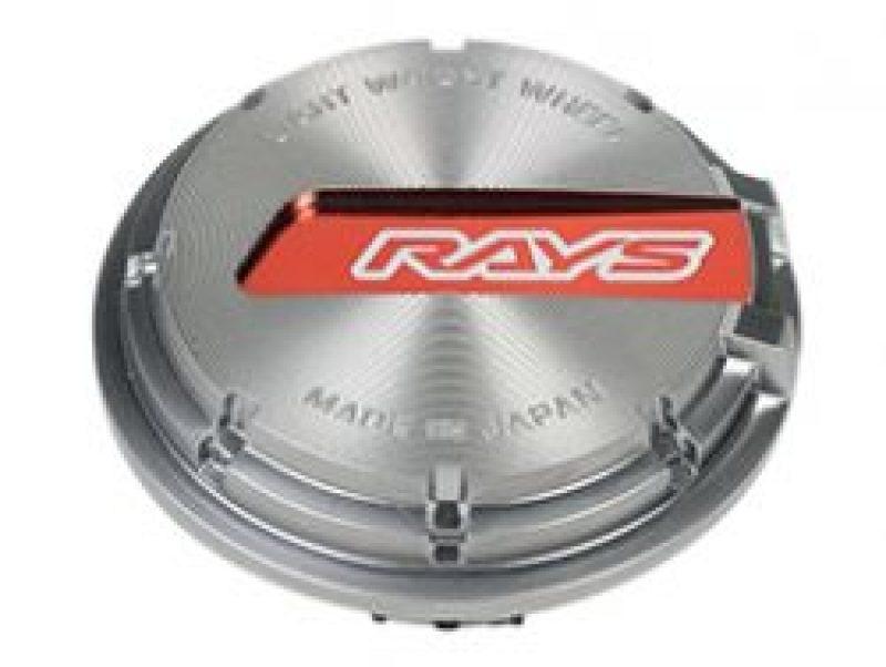 Gram Lights WR Center Cap (Red/Silver) 57CR/57DR/57D/57S-PRO - Attacking the Clock Racing