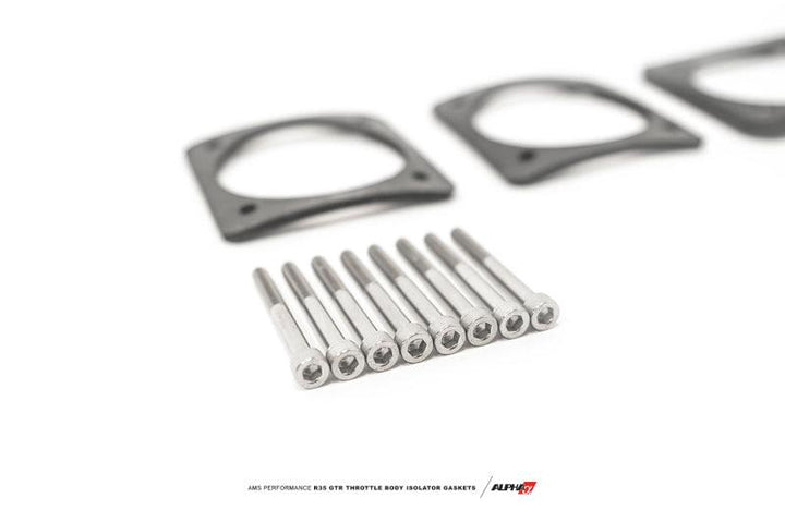 AMS Performance 2009+ Nissan GT-R Throttle Body Isolators - Attacking the Clock Racing