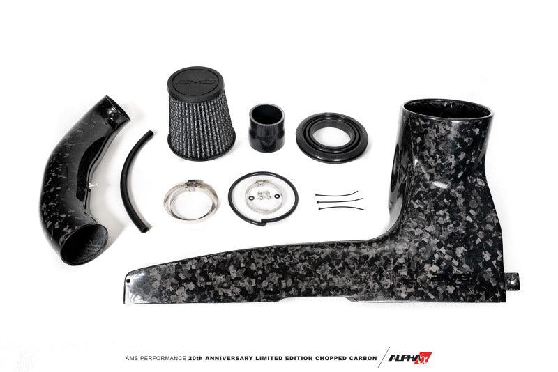 AMS Performance 2015+ VW Golf R MK7 Chopped Carbon Fiber Intake - Attacking the Clock Racing