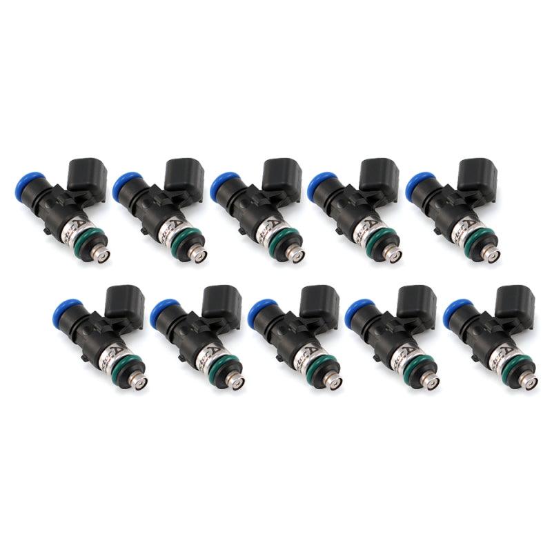 Injector Dynamics ID1050X Injectors 34mm Length (No adapter Top) 14mm Lower O-Ring (Set of 10) - Attacking the Clock Racing