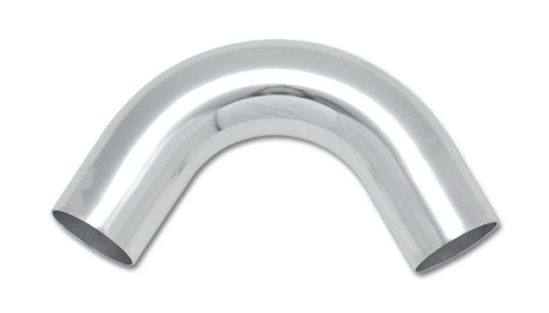 Vibrant 1.5in O.D. Universal Aluminum Tubing (120 degree bend) - Polished - Attacking the Clock Racing