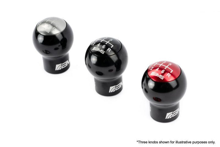 AMS Performance Subaru WRX/STi 6-Speed Billet Shift Knob (Incl Red, Black, & Gunmetal Cap) - Attacking the Clock Racing