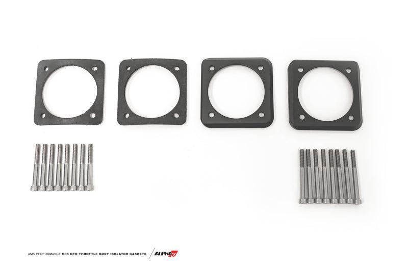AMS Performance 2009+ Nissan GT-R Throttle Body Isolators - Attacking the Clock Racing