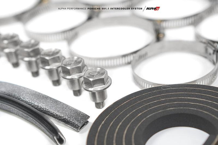 AMS Performance Porsche 997.1TT Alpha Intercooler System (For Stock Framed Turbos) - Attacking the Clock Racing