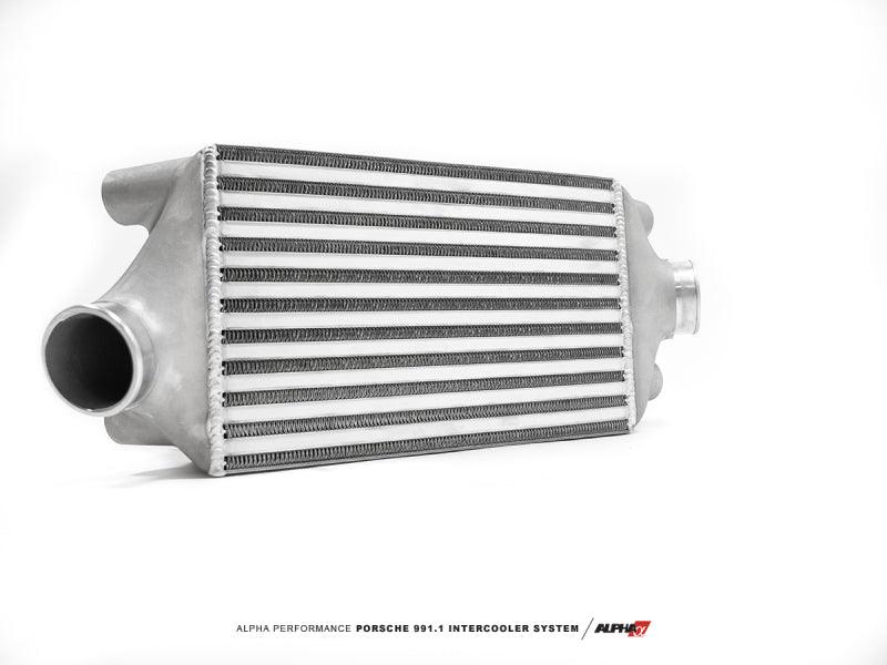 AMS Performance Porsche 997.1TT Alpha Intercooler System (For Stock Framed Turbos) - Attacking the Clock Racing
