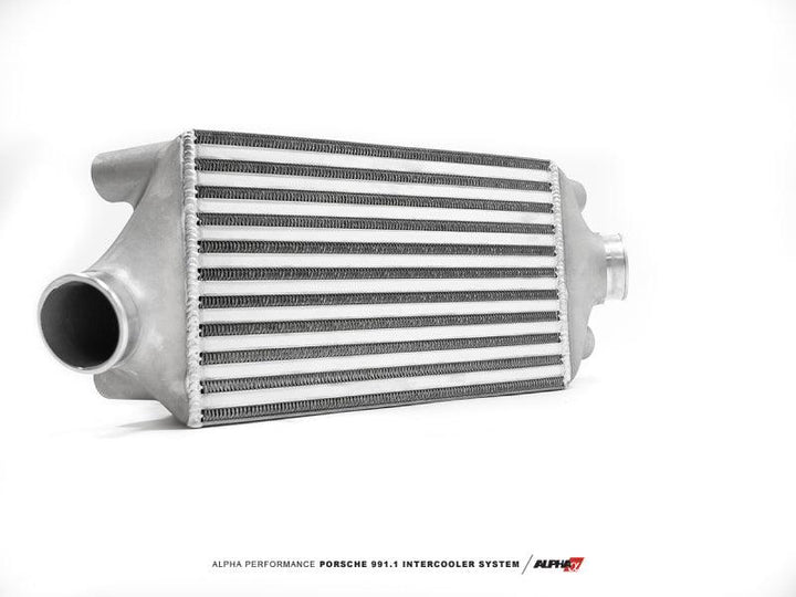 AMS Performance Porsche 997.1TT Alpha Intercooler System (For Stock Framed Turbos) - Attacking the Clock Racing