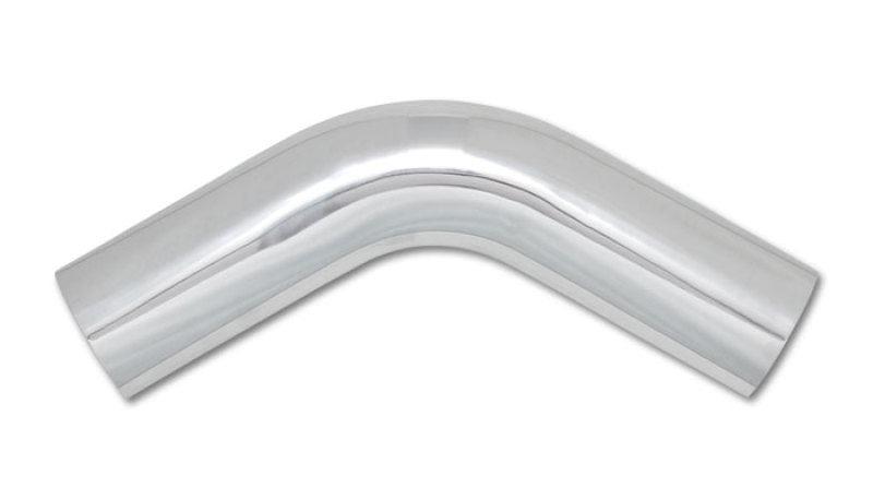 Vibrant 1.5in O.D. Universal Aluminum Tubing (60 degree bend) - Polished - Attacking the Clock Racing
