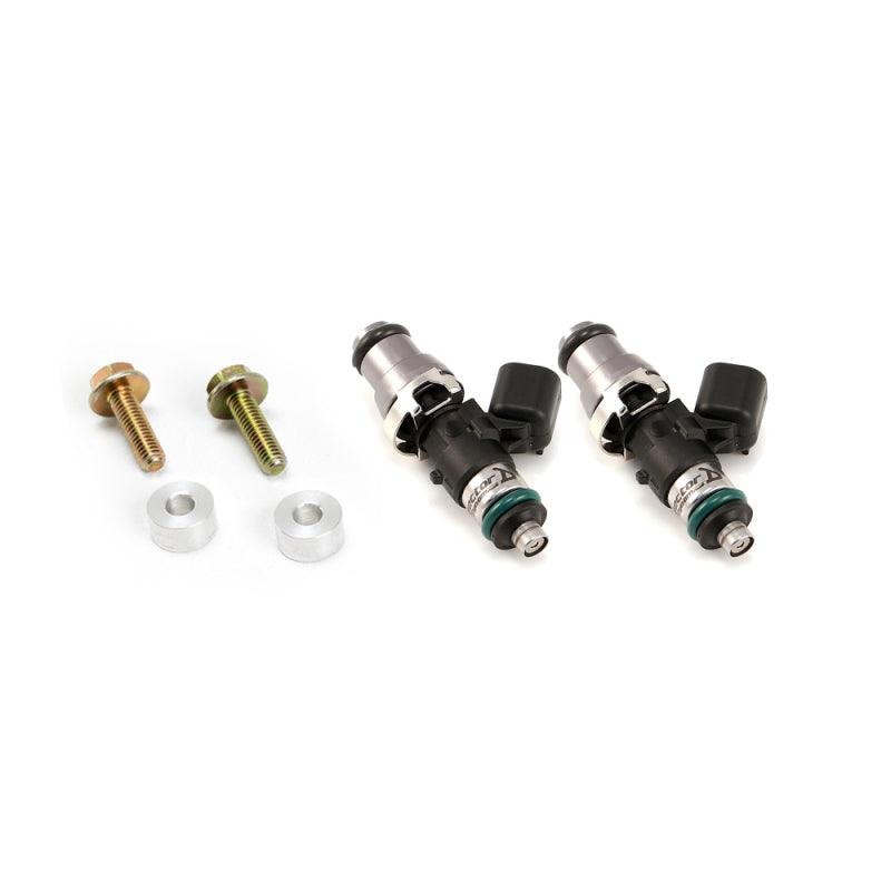 Injector Dynamics ID1050-XDS Fuel Injectors Polaris RZR 14mm Grey Adapter Top (Set of 2) - Attacking the Clock Racing