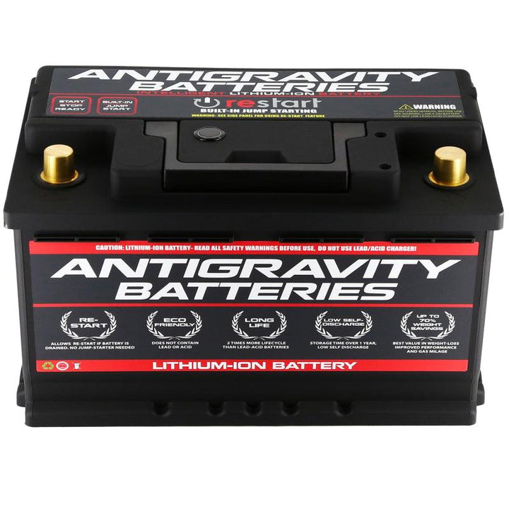 Antigravity H8/Group 49 Lithium Car Battery w/Re-Start - 60Ah - Attacking the Clock Racing