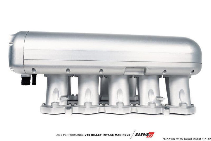 AMS Performance V10 Audi R8 / Lamborghini Huracan / Performante Billet Intake Manifold - CLR Anodize - Attacking the Clock Racing