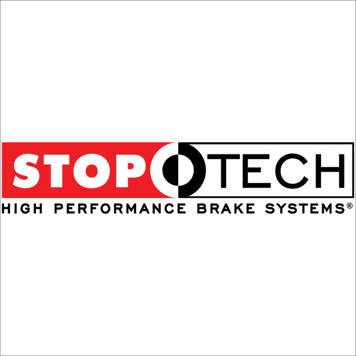 StopTech 11-12 BMW 535i/550i Sedan Front BBK w/ Black ST-60 Calipers Slotted 380x35mm Rotors