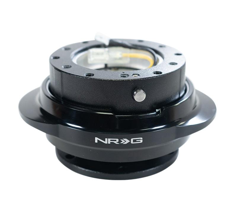 NRG Quick Release Gen 2.2 - Black Body / Shiny Black Oval Ring - Attacking the Clock Racing