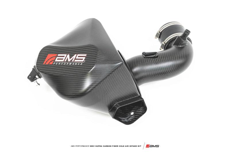 AMS Performance 2020+ Toyota Supra A90 Carbon Fiber Cold Air Intake System - Attacking the Clock Racing