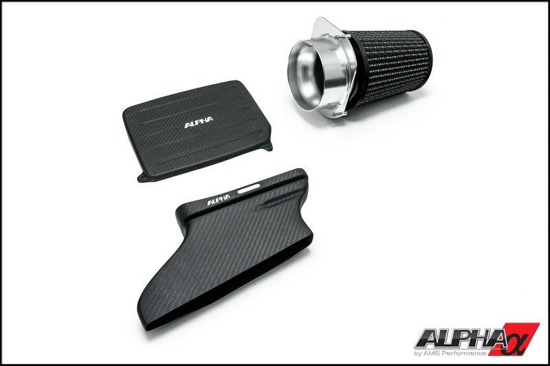 AMS Performance 14-18 Mercedes-Benz CLA 45 AMG 2.0T Alpha Intake System w/Carbon Fiber Duct & Lid - Attacking the Clock Racing