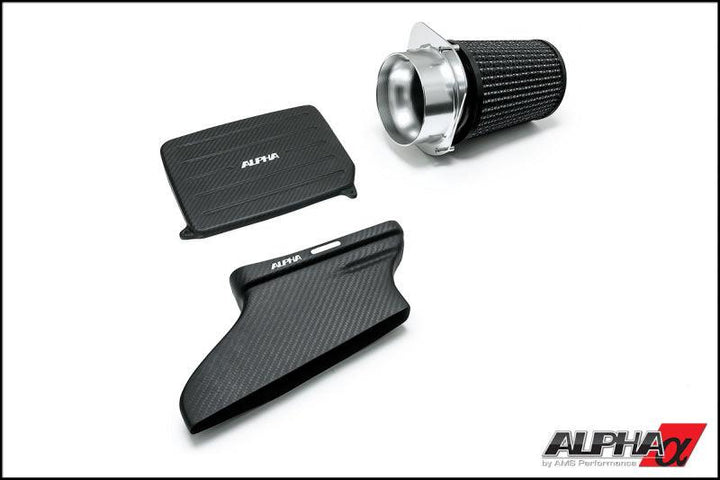 AMS Performance 14-18 Mercedes-Benz CLA 45 AMG 2.0T Alpha Intake System w/Carbon Fiber Duct & Lid - Attacking the Clock Racing