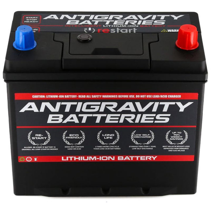 Antigravity Group 51R Lithium Car Battery w/Re-Start - 30Ah - Attacking the Clock Racing