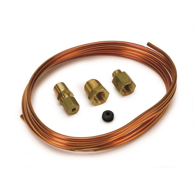 Autometer 6 Foot Copper Tubing 1/8 Inch Diameter - Attacking the Clock Racing