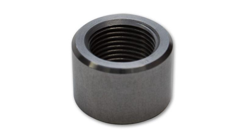 Vibrant 1/2in NPT Female Weld Bung (1-1/4in OD) - Aluminum - Attacking the Clock Racing