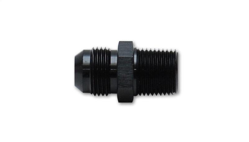 Vibrant Straight Adapter Fitting Size -8AN x 3/4in NPT - Attacking the Clock Racing