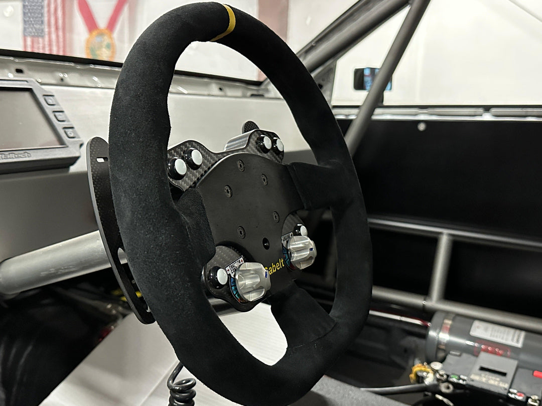 Sabelt SW-733 GT Style Steering Wheel - Attacking the Clock Racing