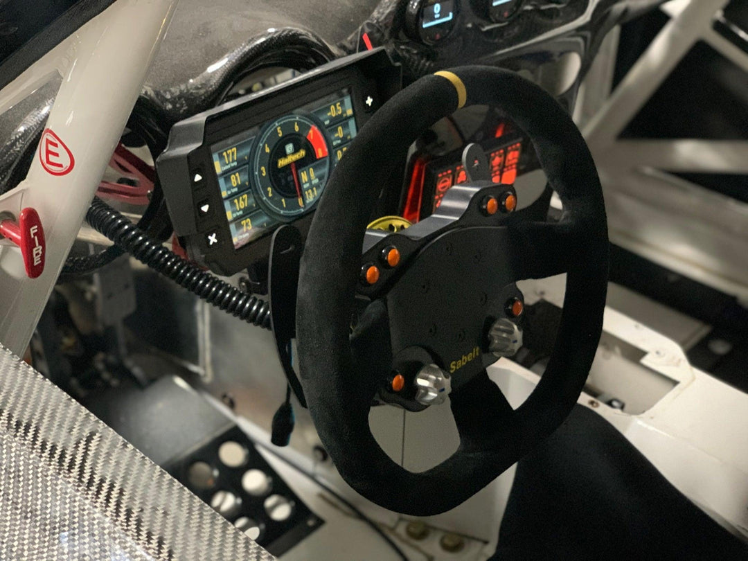 Sabelt SW-733 GT Style Steering Wheel - Attacking the Clock Racing