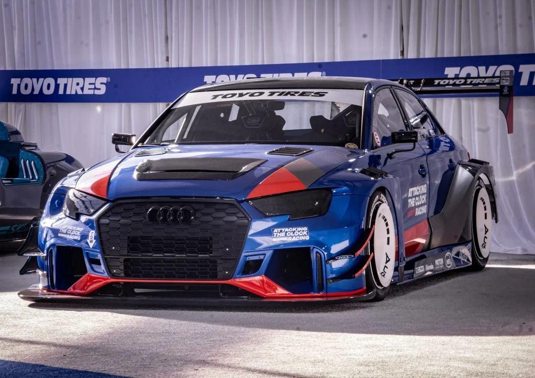 2019 Audi RS3 LMS-Inspired SEMA '22 Time Attack Build - Attacking the Clock Racing