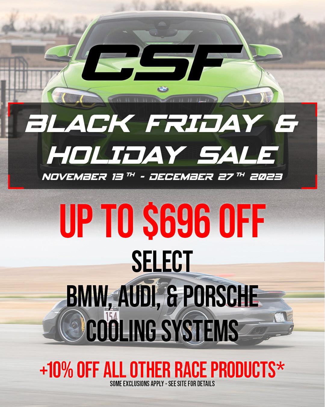 CSF Black Friday Holiday Sale