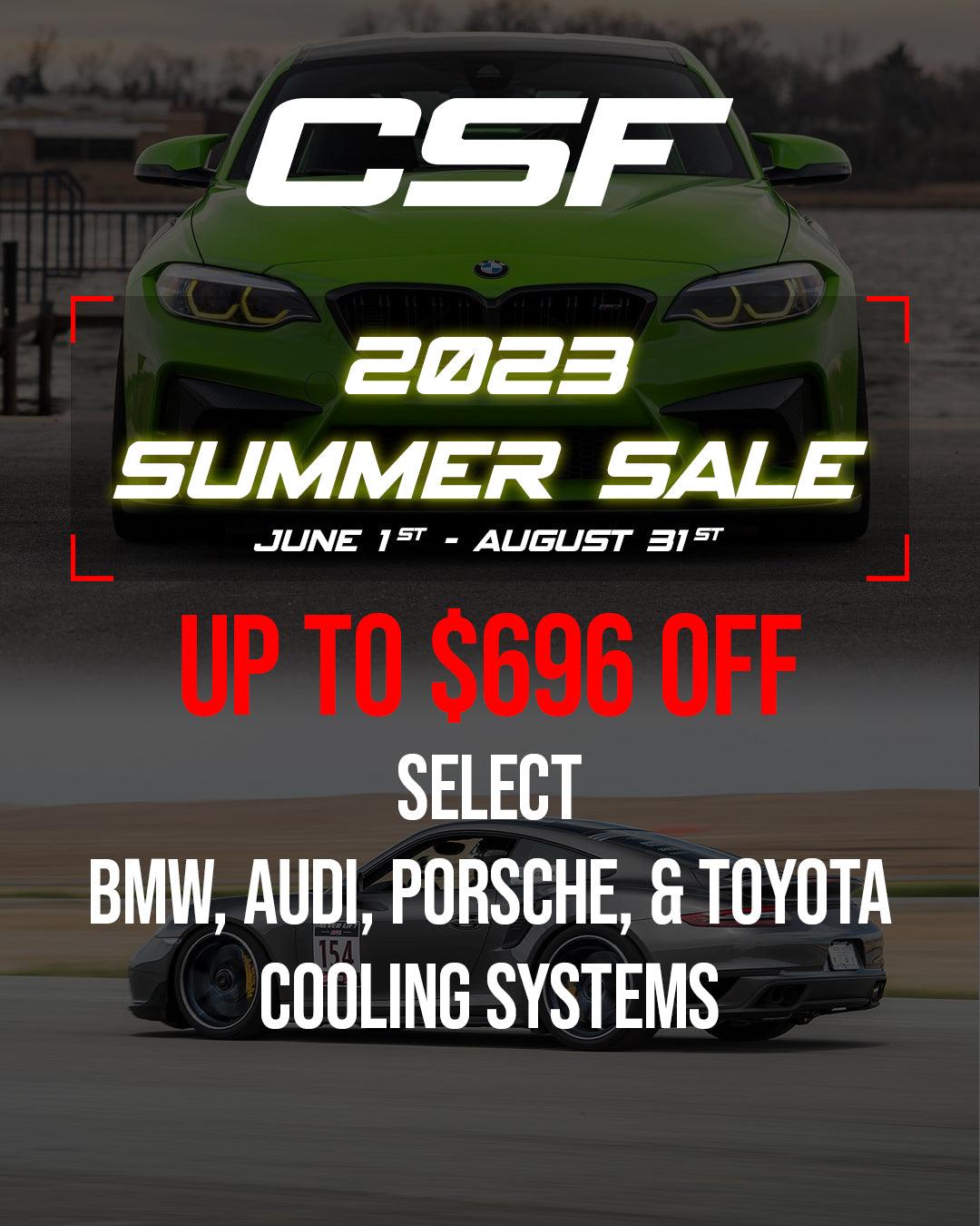 CSF Summer Sale Continues with Free Shipping Through July 31!