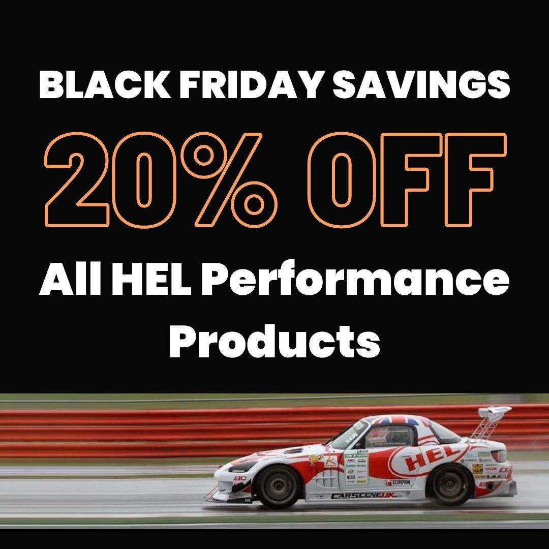Black Friday Savings on the entire range of HEL Performance Products