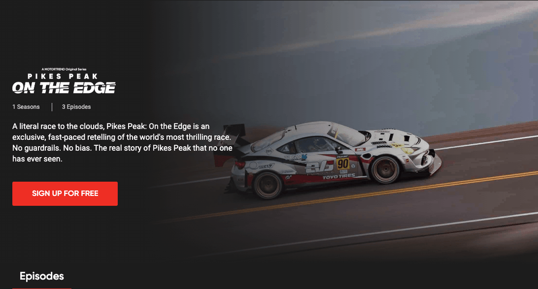 Motortrend TV // Documentary Series: ‘Pikes Peak: On The Edge’ - Streaming Now - Attacking the Clock Racing