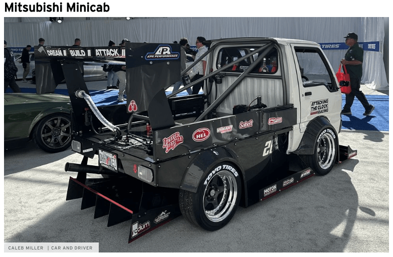 Car and Driver // Car and Driver's Best in Show from SEMA 2023 - Attacking the Clock Racing