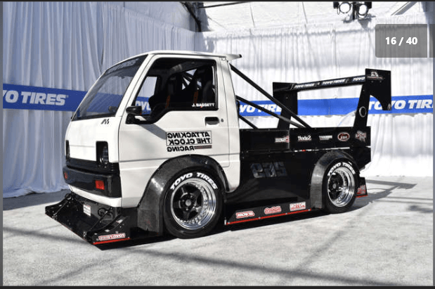 MSN Autocar // Wild and wonderful cars and trucks of the 2023 SEMA Show - Attacking the Clock Racing