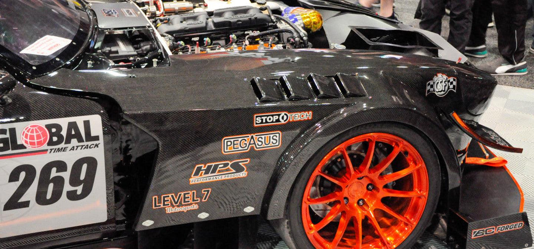 LSX Magazine // SEMA 2019: A Carbon Copy 1972 Datsun 240Z Pikes Peak Racer - Attacking the Clock Racing