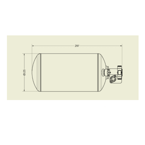 Lifeline Zero 360 FIA 3.0kg Novec 1230 Stored Pressure Electric System (H) - Attacking the Clock Racing