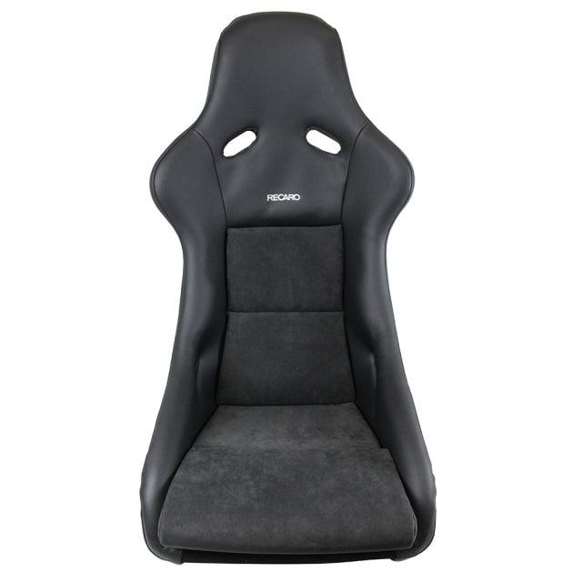 Recaro Pole Position N.G. Seat - Black Leather/Grey Suede - Attacking the Clock Racing