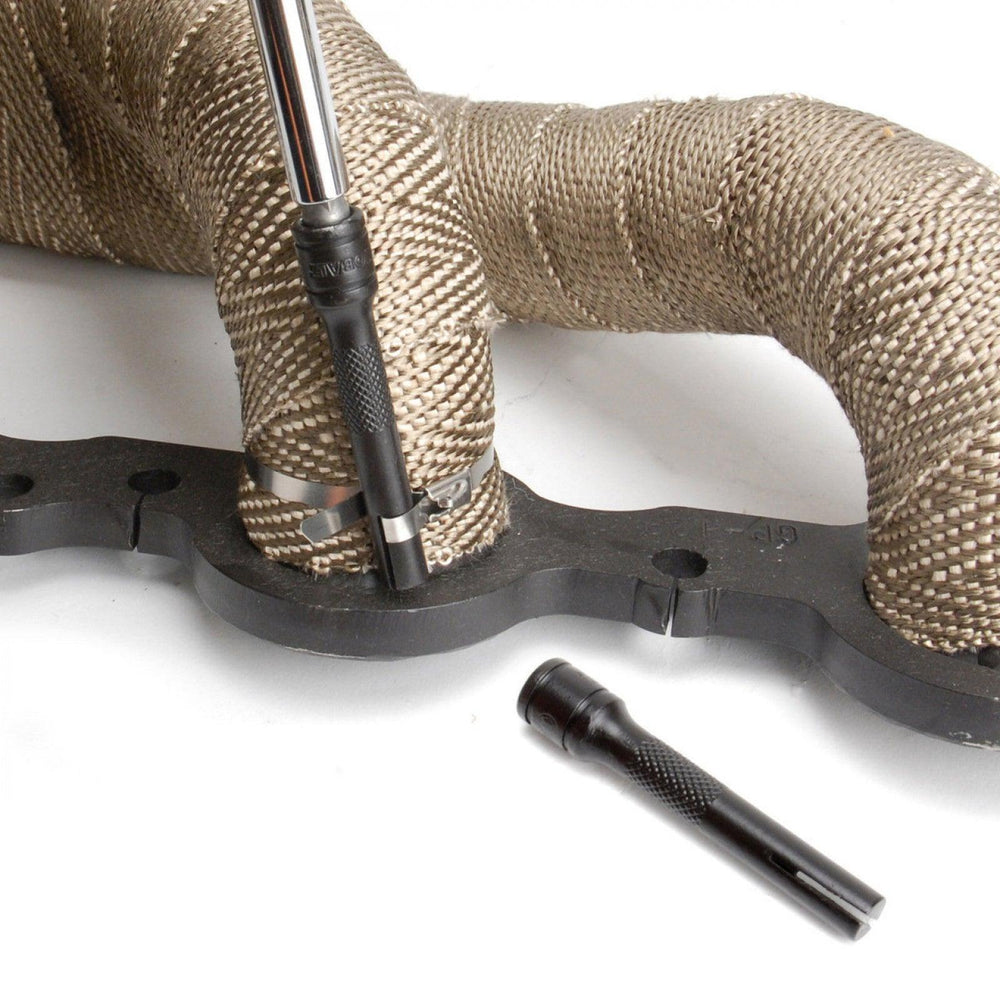 Design Engineering Exhaust Manifold Locking Tie Tool - Attacking the Clock Racing
