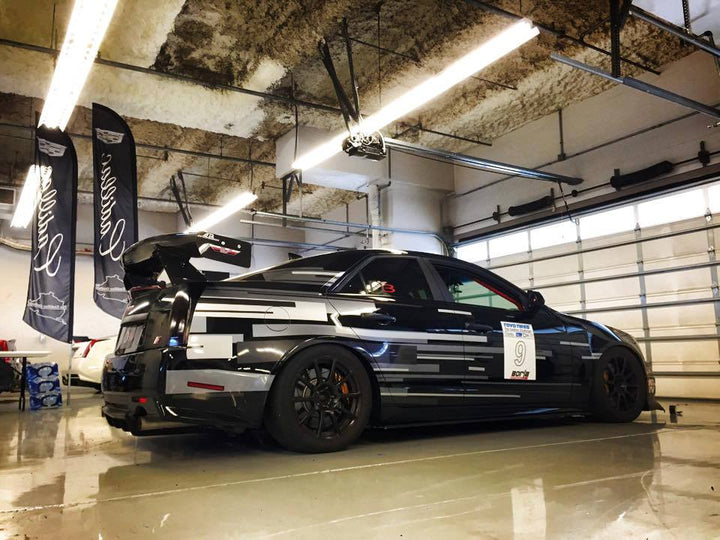 Cadillac CTS-V Sedan GTC-500 Carbon Fiber Adjustable Wing 2008 - 2015