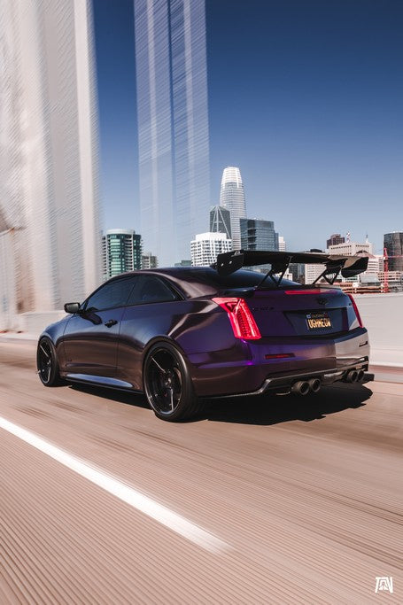 Cadillac ATS-V GTC-300 Carbon Fiber Adjustable Wing 2016-2019