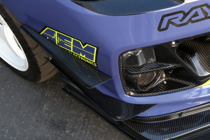 Carbon Fiber Front Bumper Top Canards - Subaru WRX STI 2015-2017