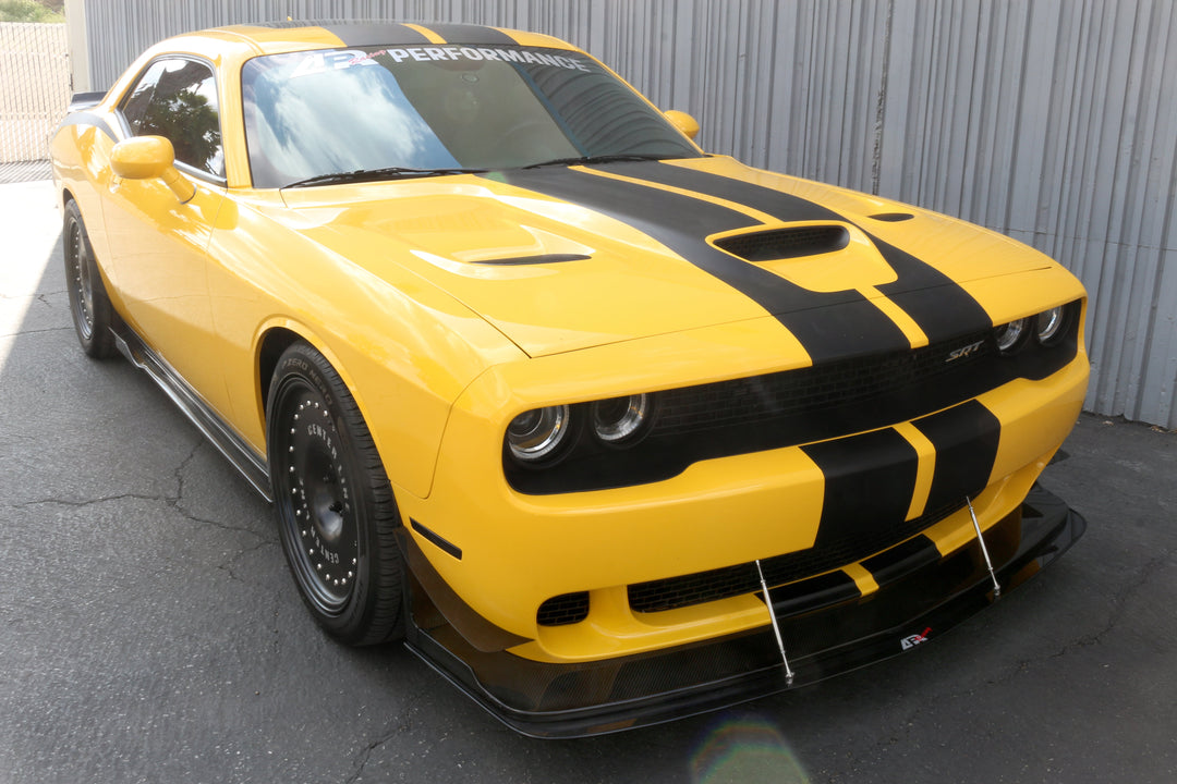 Dodge Challenger Hellcat Carbon Fiber Front Wind Splitter 2015 - 2023 (APR Lip)