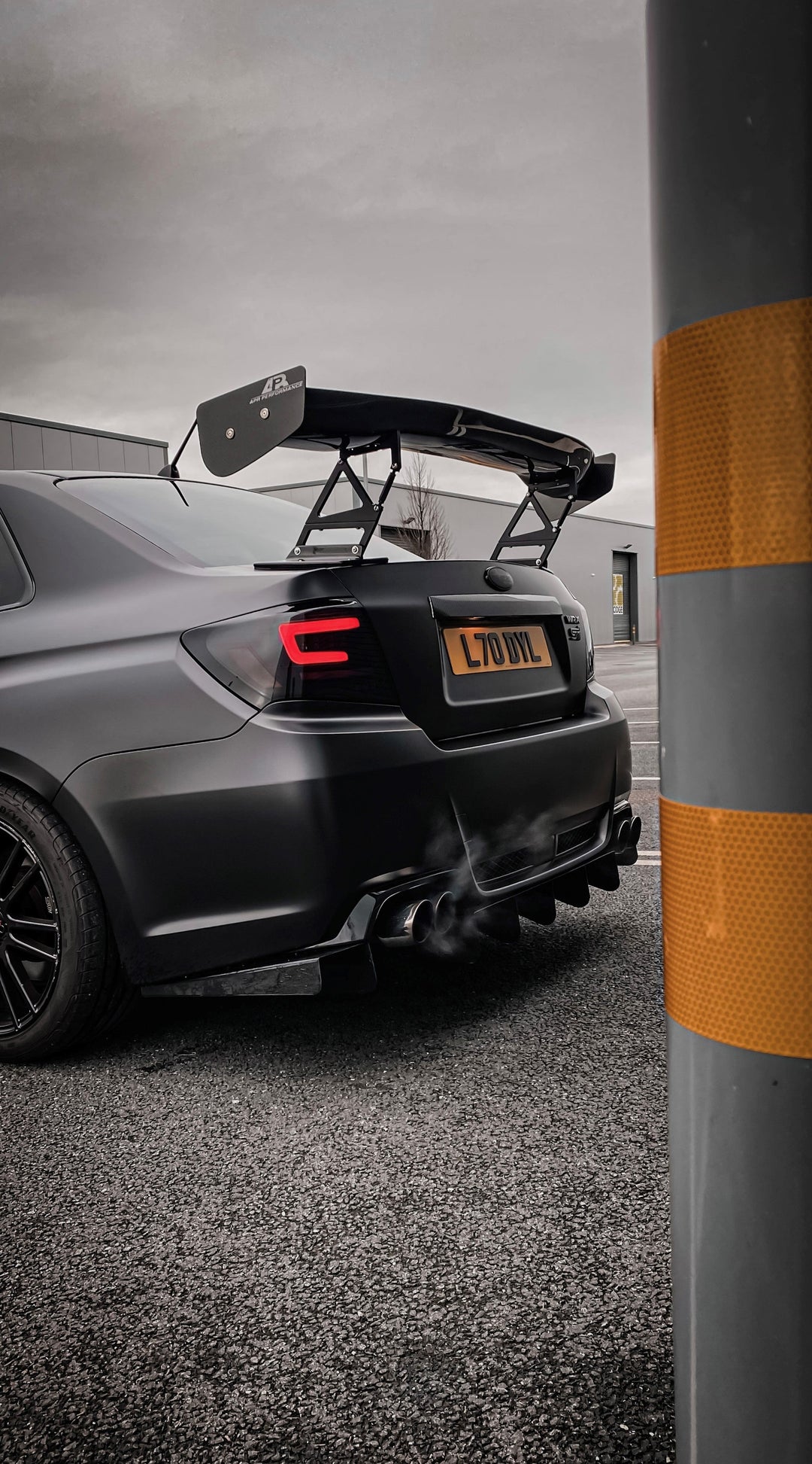 Subaru STI 60.5" GTC-200 Carbon Fiber Adjustable Wing 2011-2014 SPEC