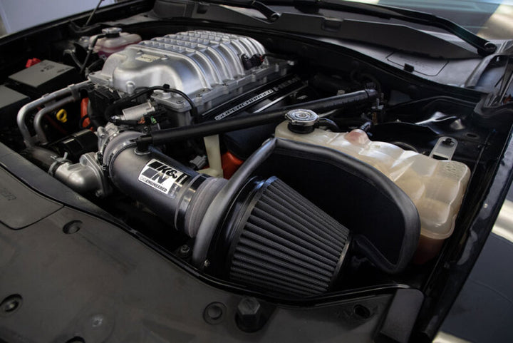 K&N 17-23 Charger/Challenger Hellcat SC 6.2L V8 DRYFLOW Performance Air Intake