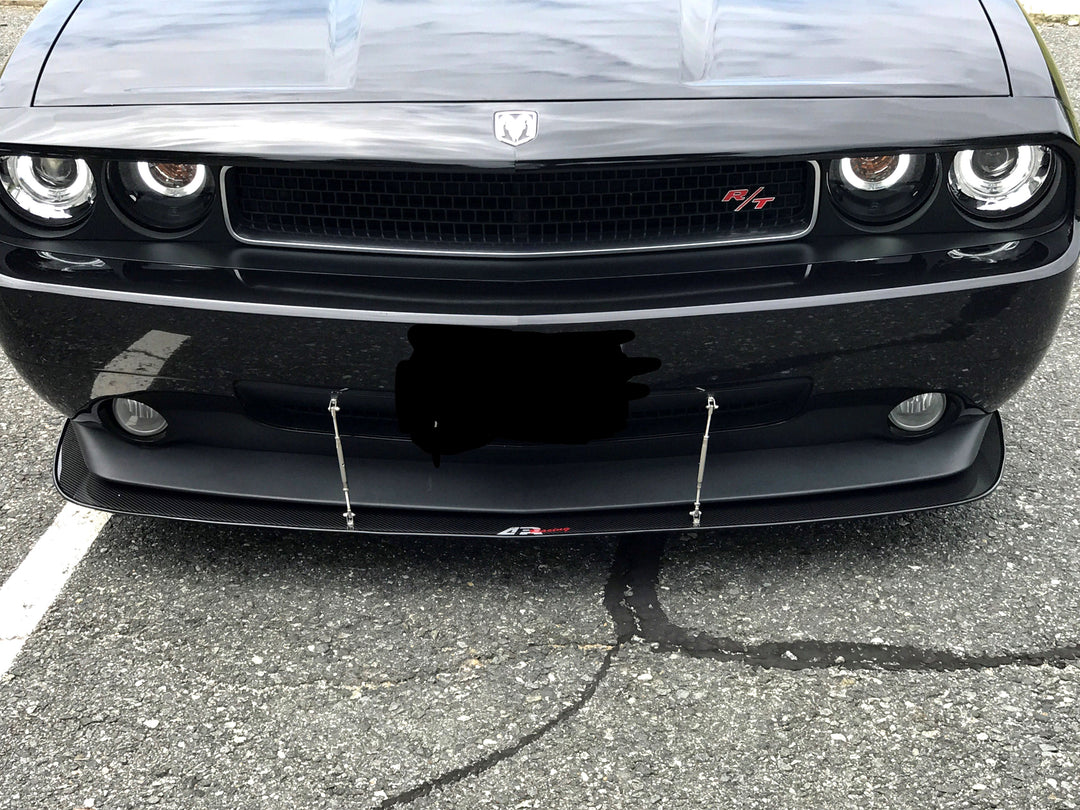Dodge Challenger RT/ SXT Carbon Fiber Front Wind Splitter 2008 - 2010