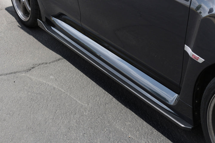 Carbon Fiber Subaru WRX/ STI Side Rocker Extensions 2015-2021